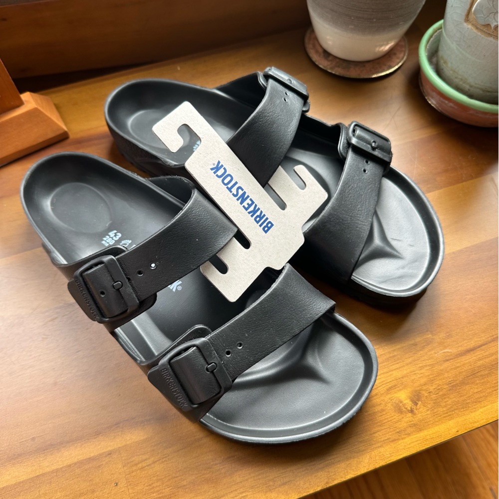 Birkenstock NWT Arizona EVA black sandals - EU 43 / US men’s 10 - Picture 4 of 8